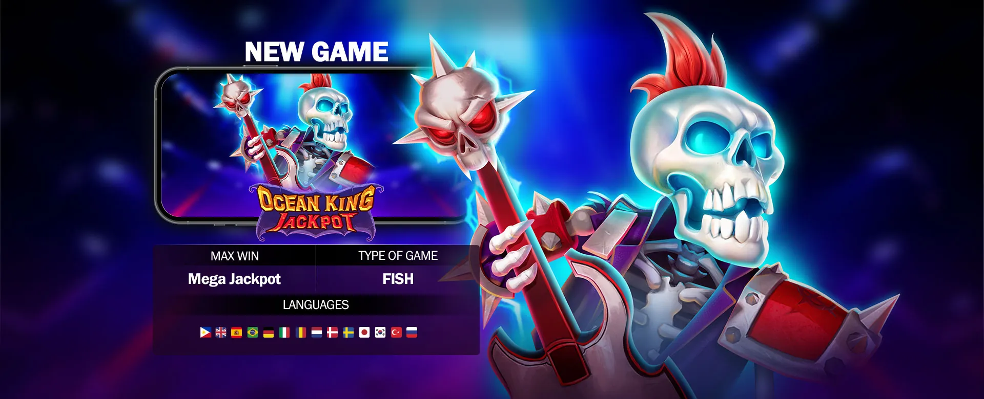 Shield icon with text 'Responsible Gaming' and a person playing on mobile